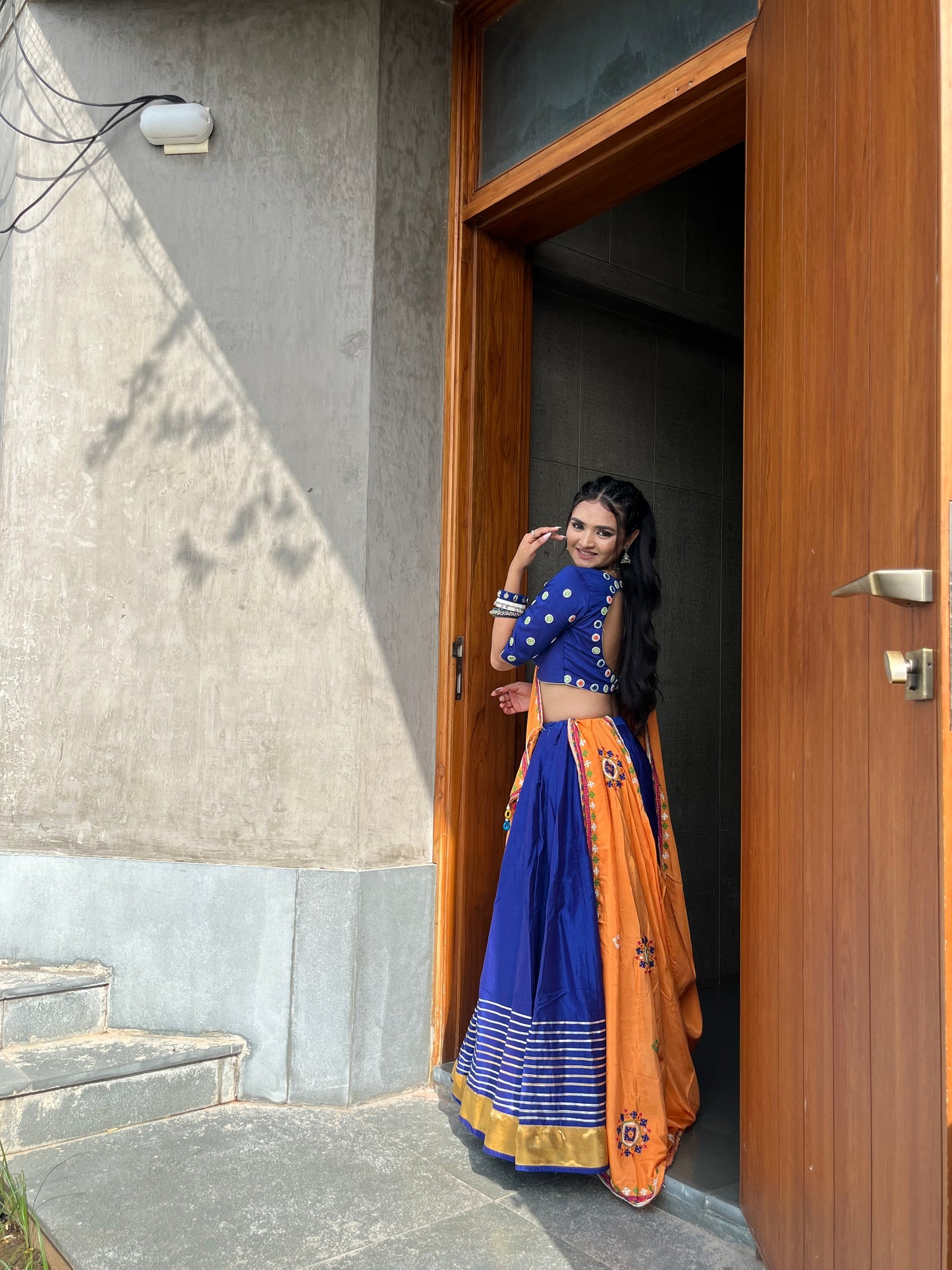 BLUE ( CHANIYA CHOLI )