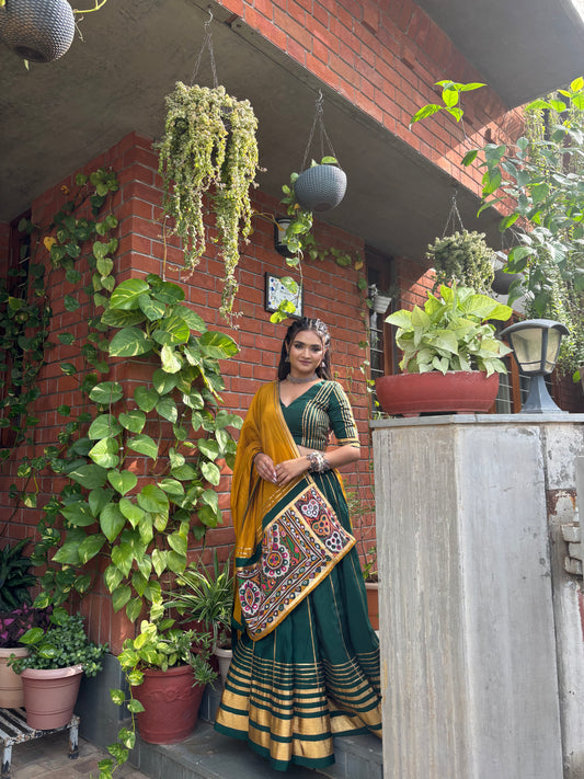 GREEN ( CHANIYA CHOLI )