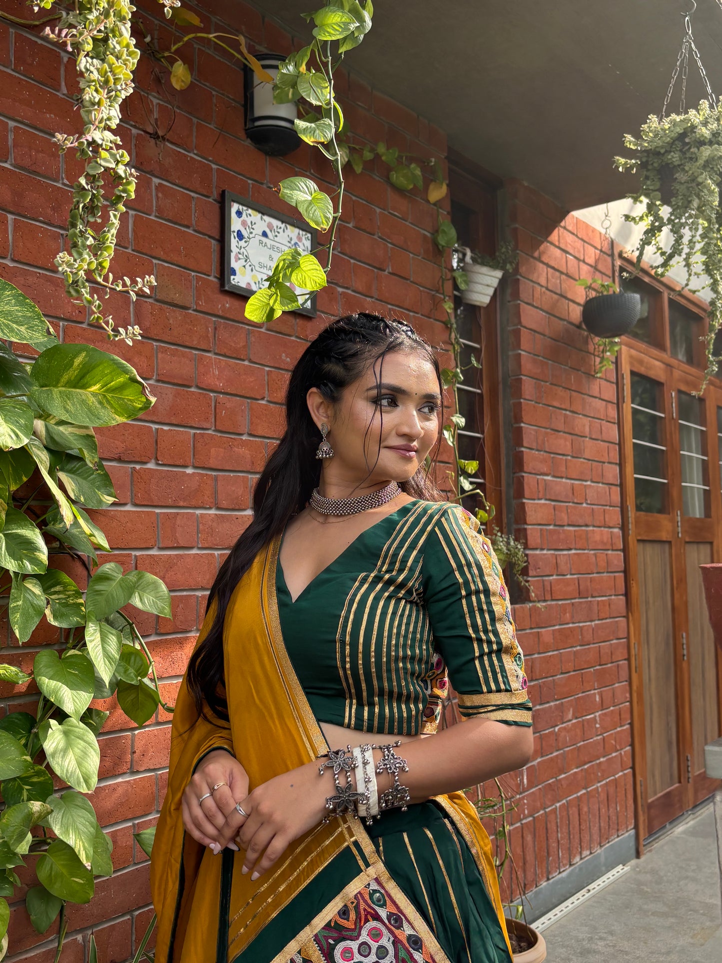 GREEN ( CHANIYA CHOLI )