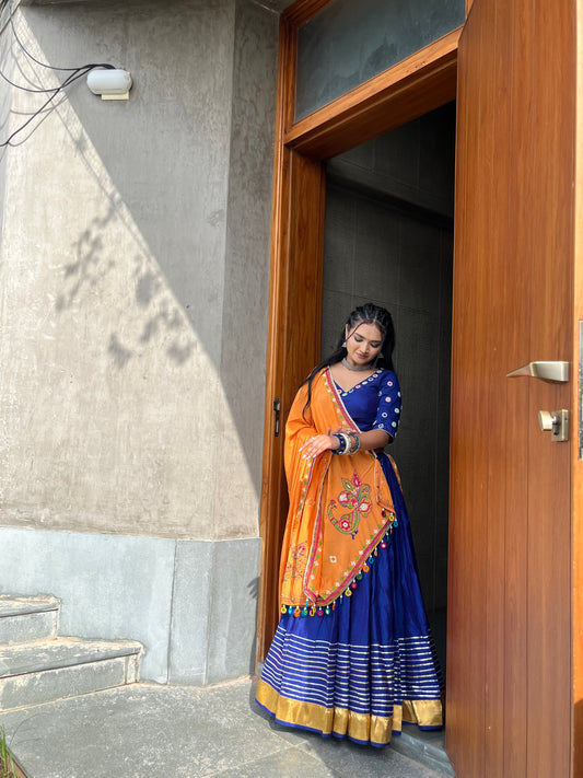 BLUE ( CHANIYA CHOLI )