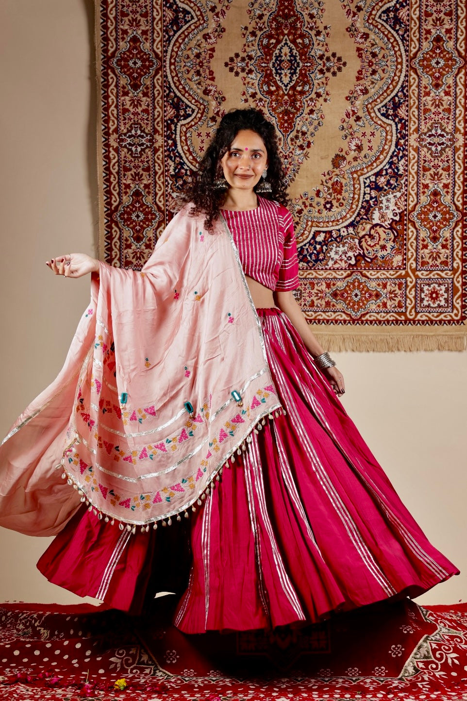 RED ( CHANIYA CHOLI )