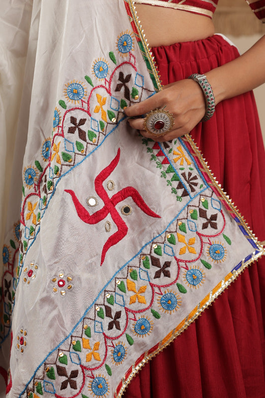 RED ( CHANIYA CHOLI )