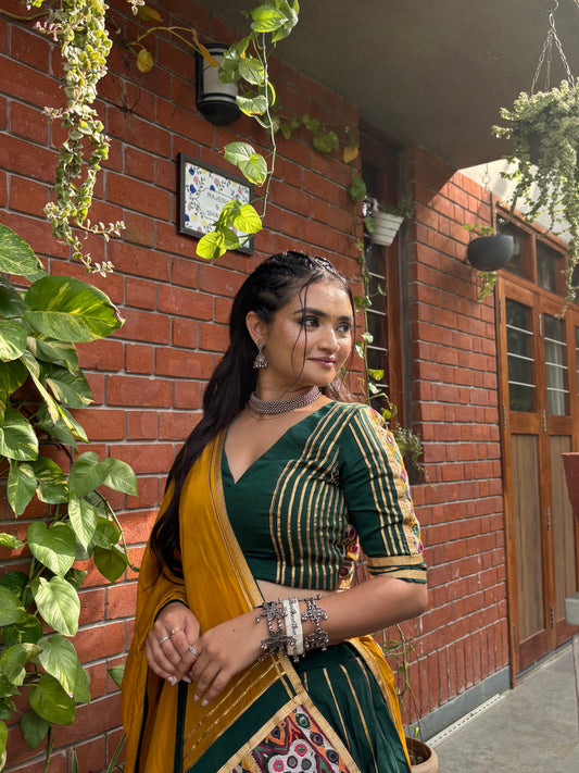 GREEN ( CHANIYA CHOLI )