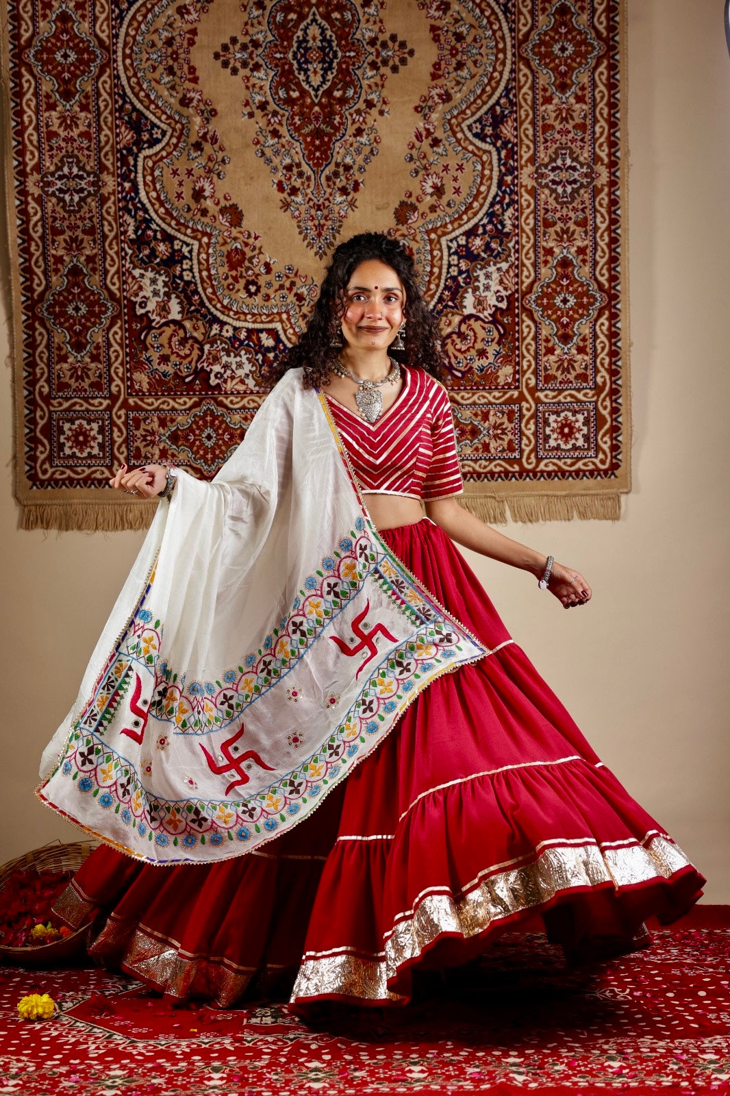 RED ( CHANIYA CHOLI )