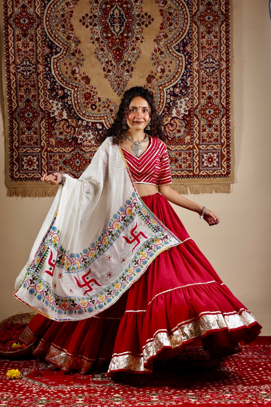 RED ( CHANIYA CHOLI )