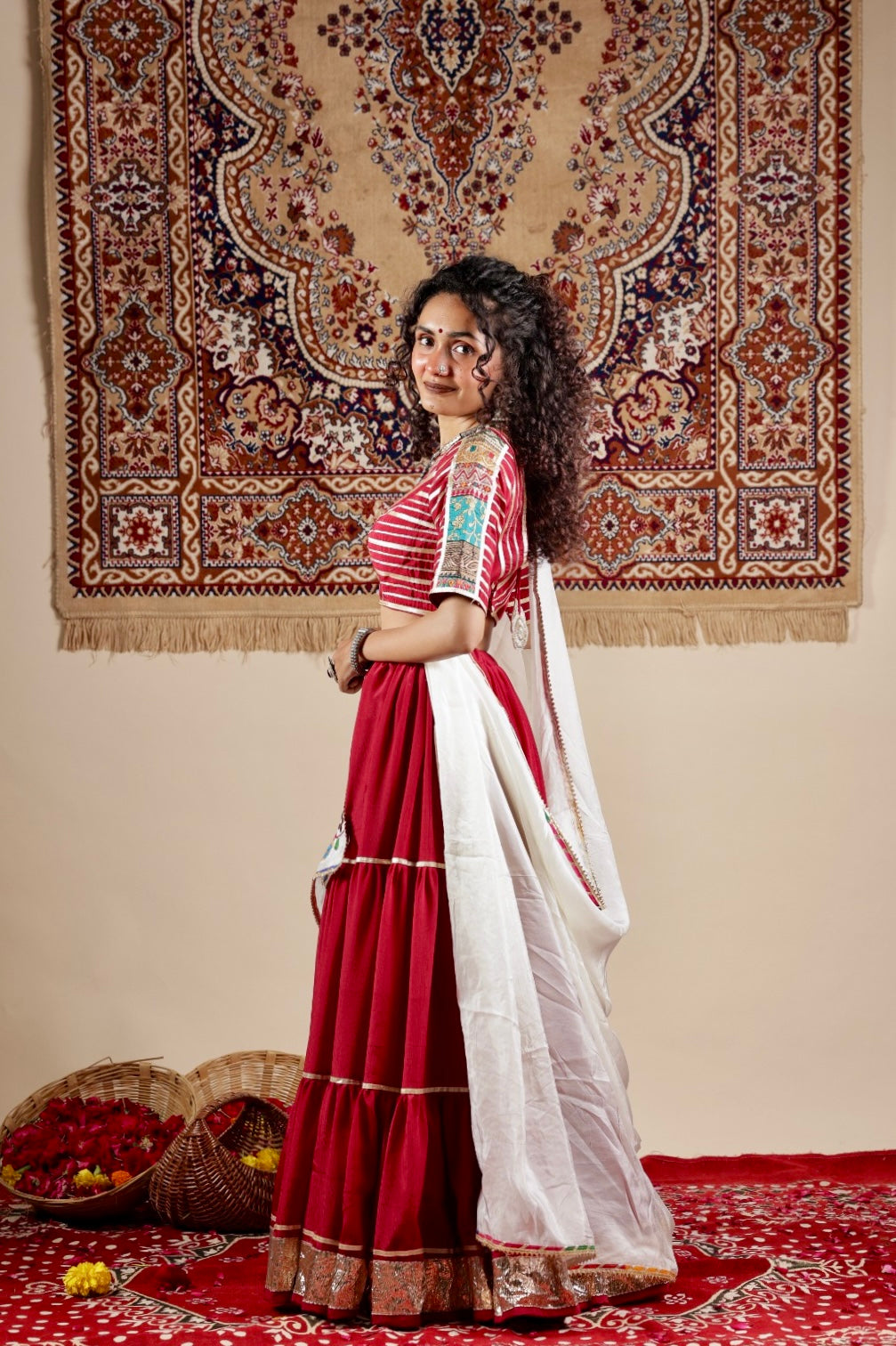 RED ( CHANIYA CHOLI )
