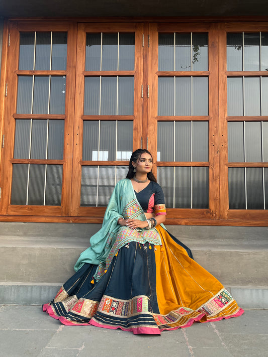 GREEN ( CHANIYA CHOLI )