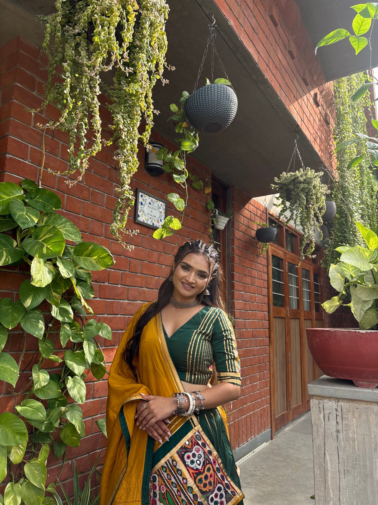 GREEN ( CHANIYA CHOLI )