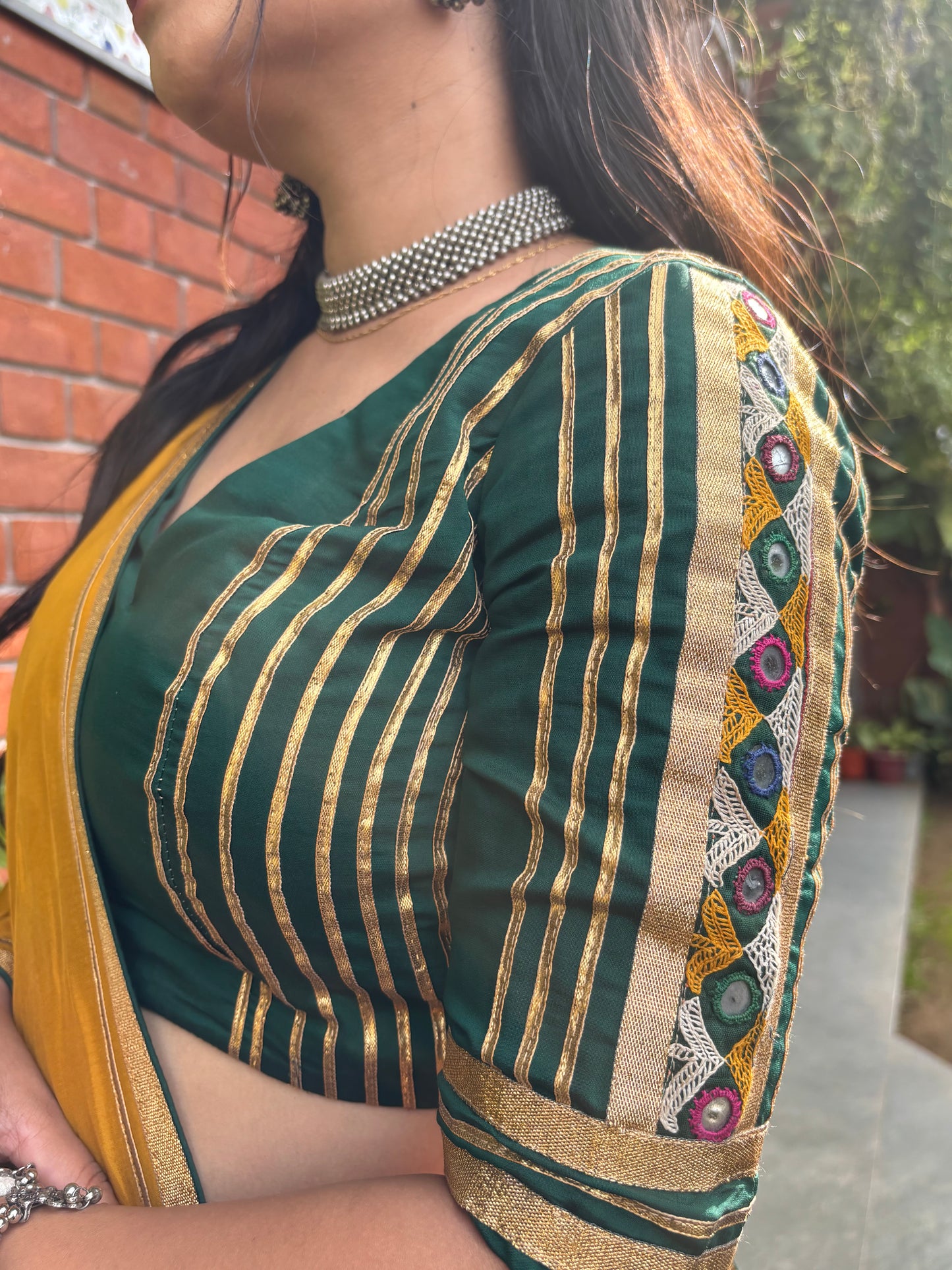 GREEN ( CHANIYA CHOLI )